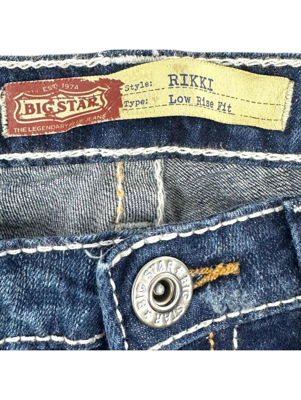 Big Star Rikki Low‎ Rise Capri Jeans - Picture 4 of 8